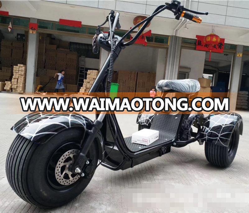 2-seat 3-wheel Electric Scooter